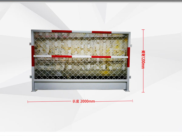 菱形网片式基坑临边护栏